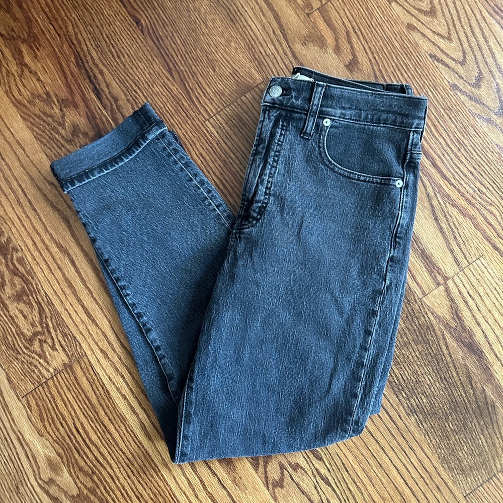 MADEWELL The Perfect Vintage Black Jeans Size 27